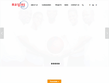 Tablet Screenshot of marginsgroup.com